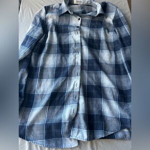Blue Plaid Women’s Shirt